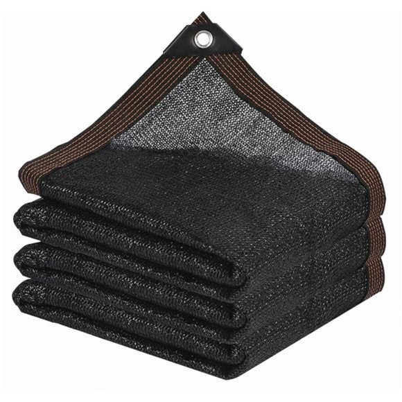 Shade Cloth Garden Shade Mesh Netting with Grommets Outdoor Sun Shade - Picture 1 of 6